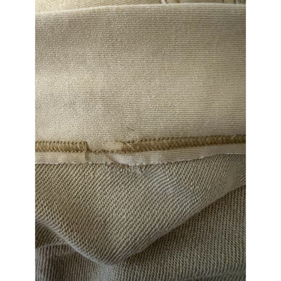 Anthropologie Pilcro Shacket Size Petite Large Mustard Collared Boho Distressed - Picture 13 of 13